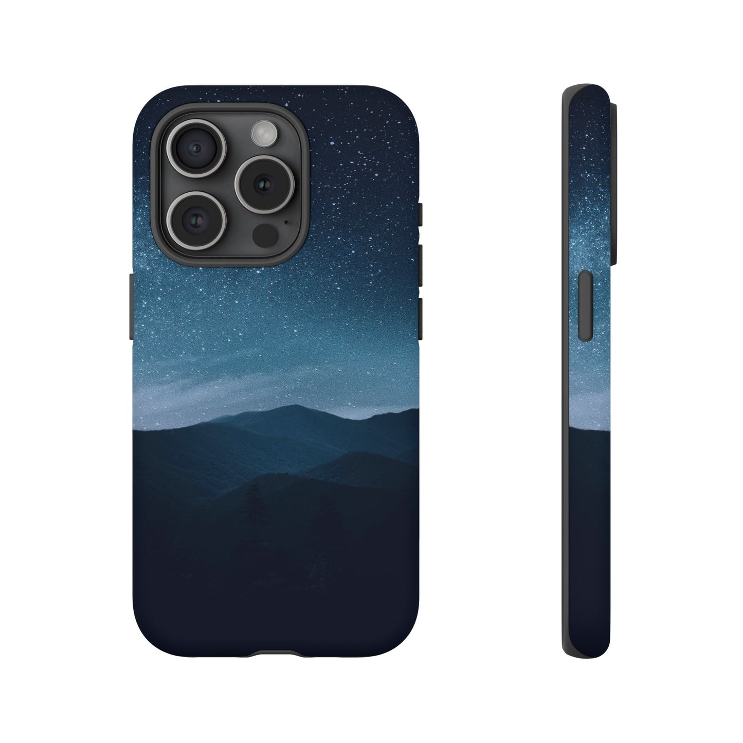 iPhone 15 series Tough Phone Case -Stunning blue nature design