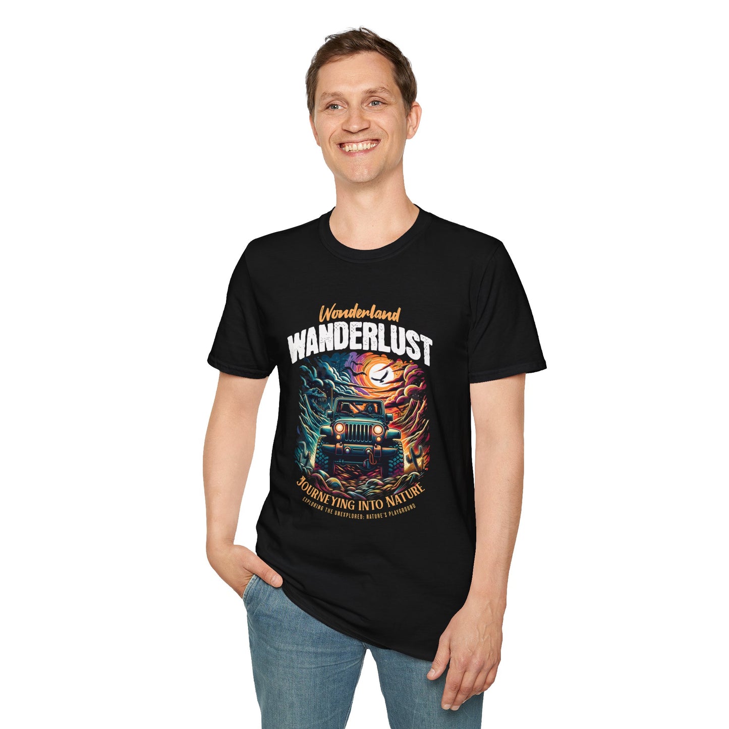 Adventure Unisex Softstyle T-Shirt – Auto adventure Tee