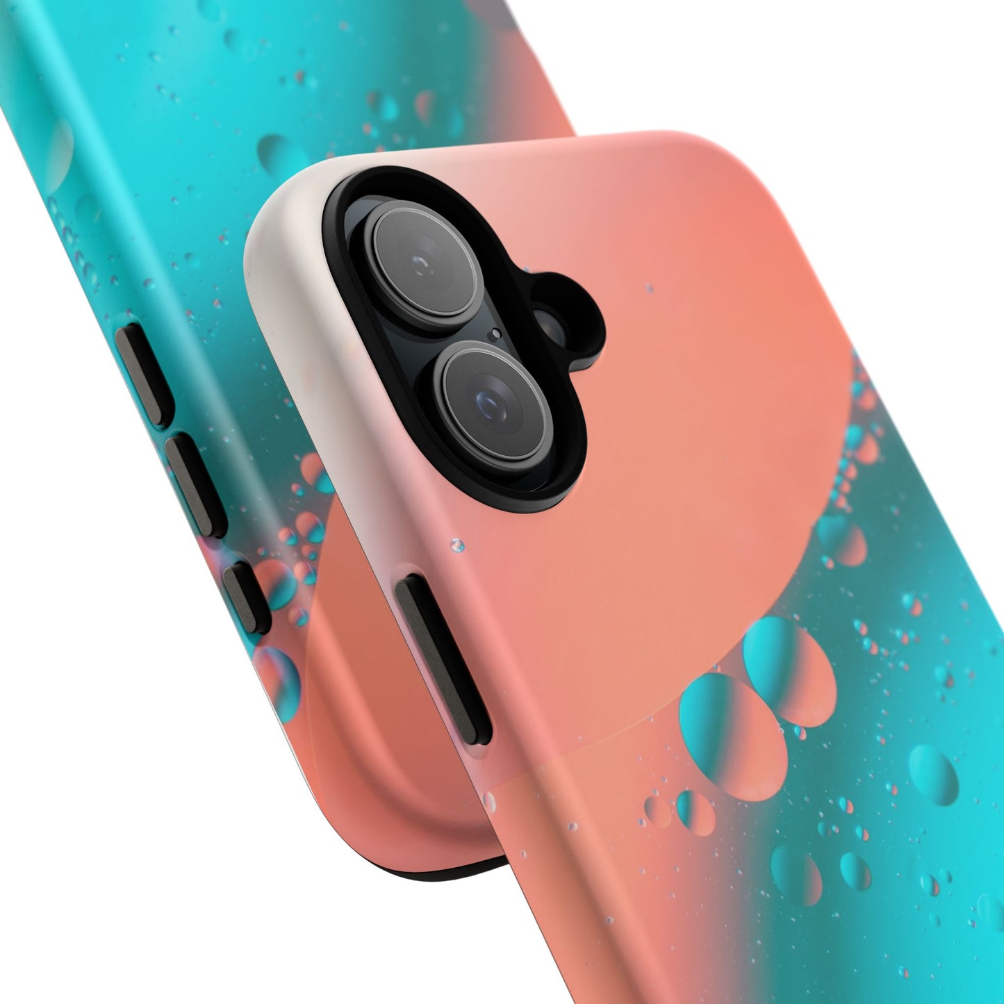 iPhone 16 series Tough Phone Case - Bubble Design for Stylish Protection