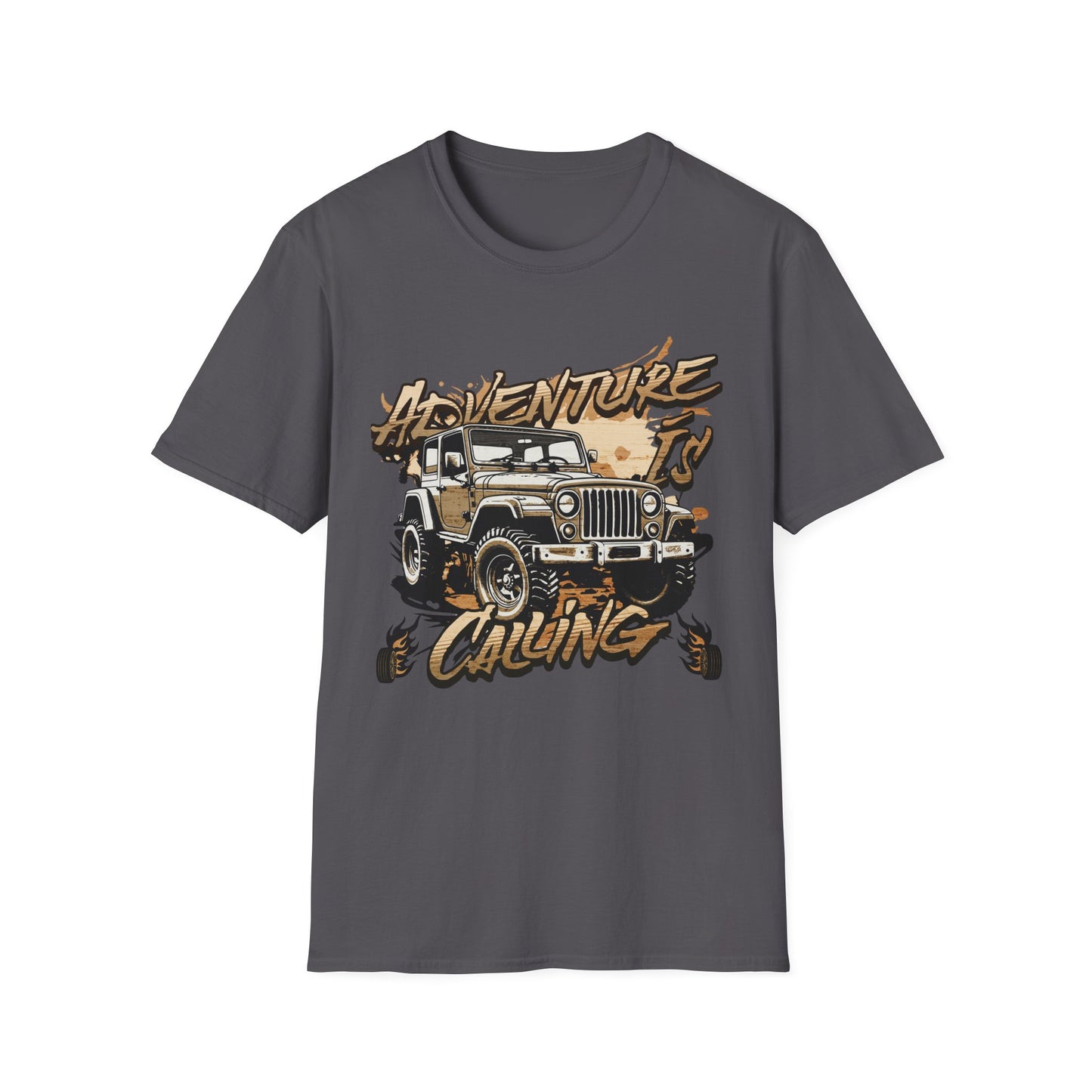 adventure Unisex Softstyle T-Shirt – Auto adventure Tee