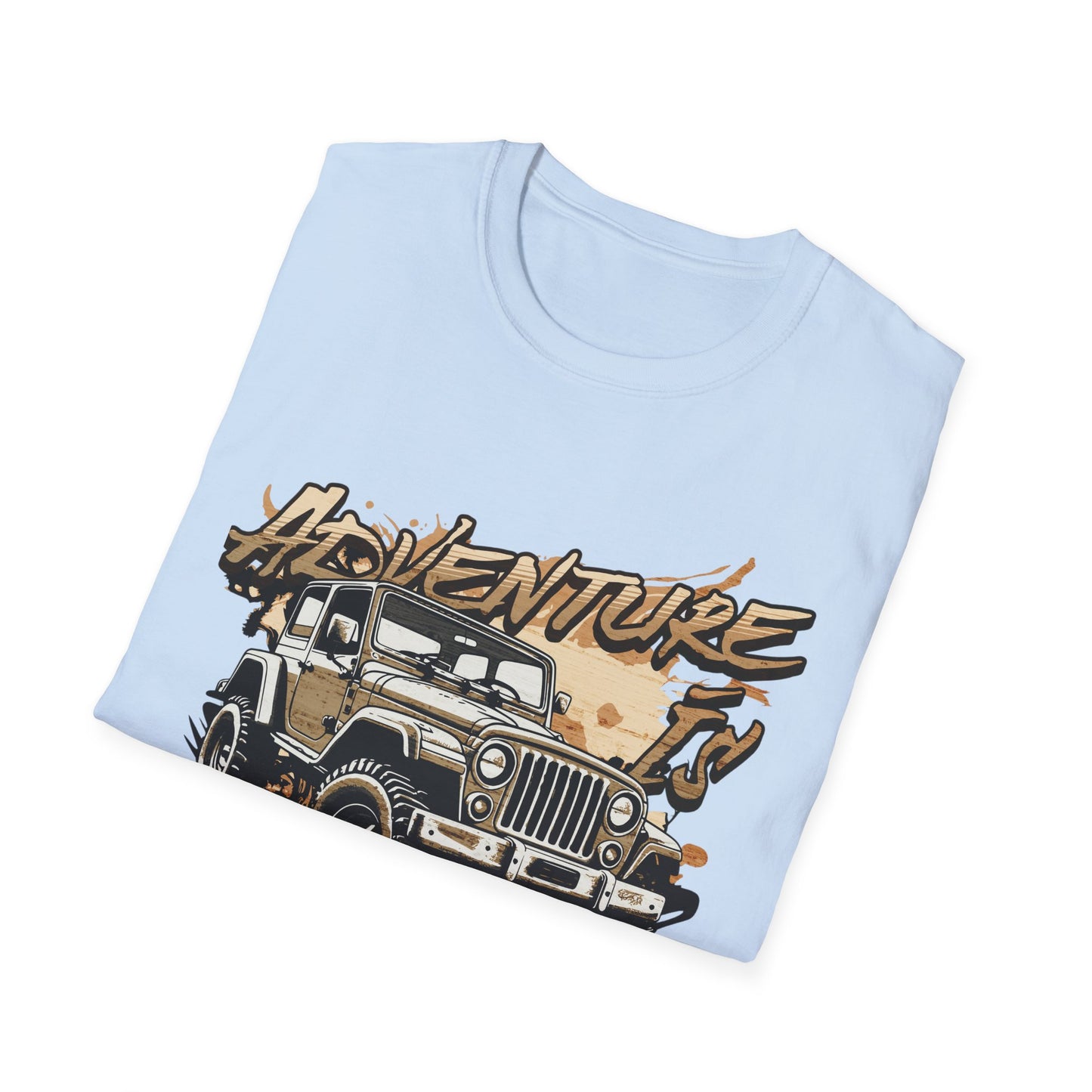 adventure Unisex Softstyle T-Shirt – Auto adventure Tee