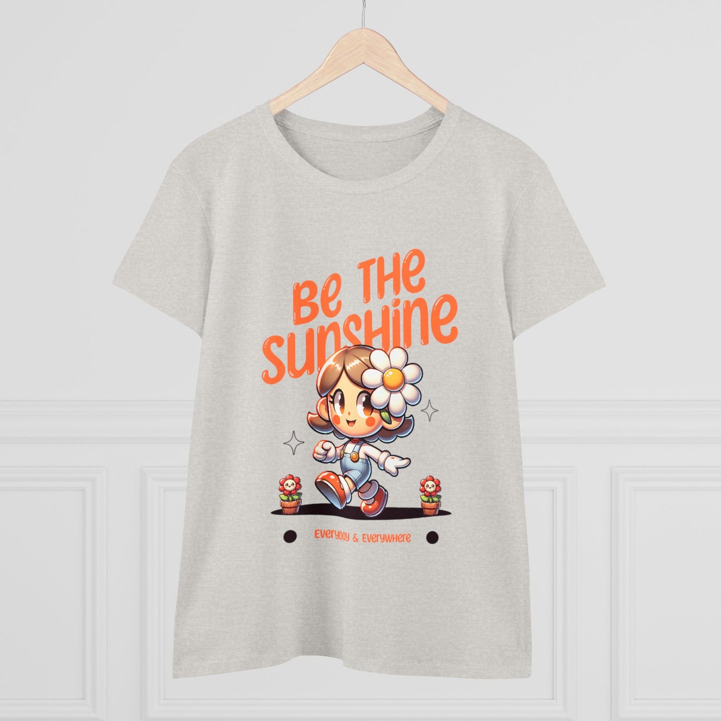 Motivation Women's Midweight Cotton Tee - Perfect for girls and women