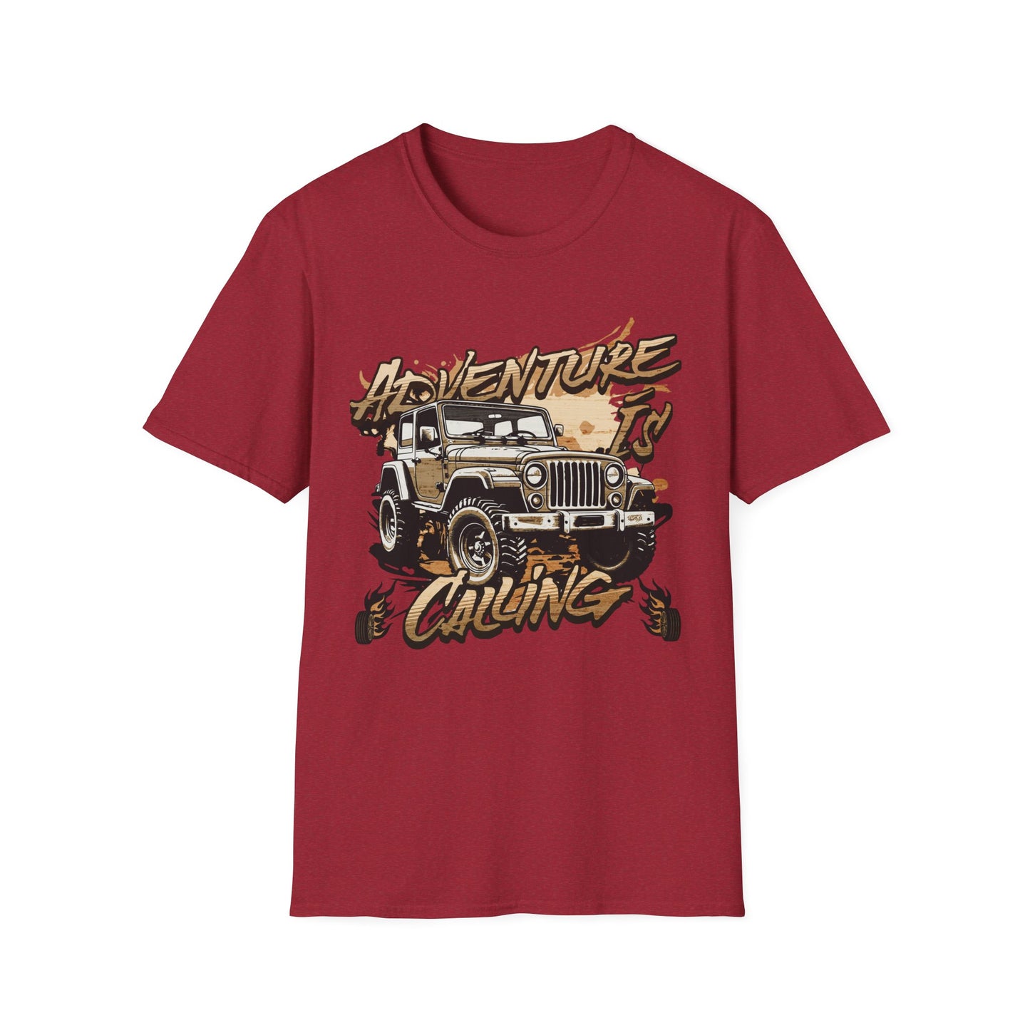 adventure Unisex Softstyle T-Shirt – Auto adventure Tee