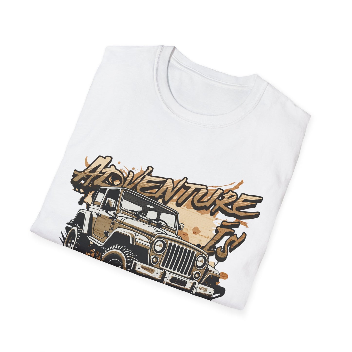 adventure Unisex Softstyle T-Shirt – Auto adventure Tee