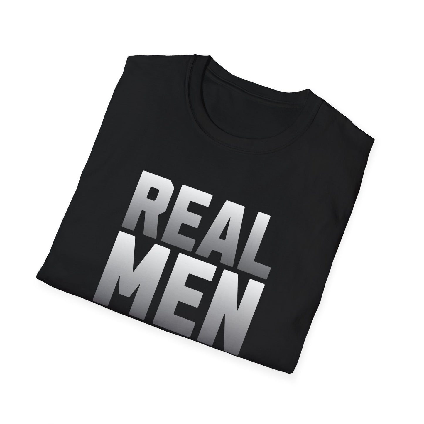 Real Men Unisex Softstyle T-Shirt – Auto adventure Tee