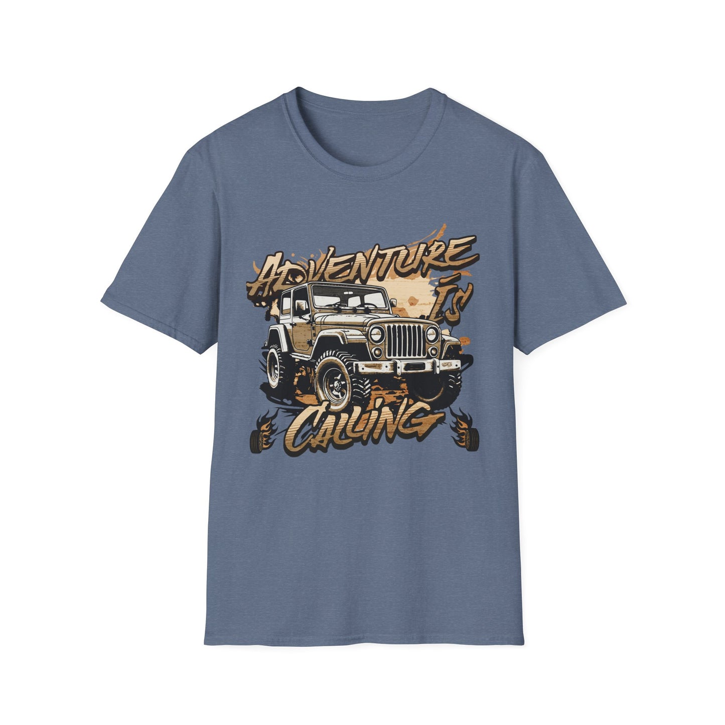 adventure Unisex Softstyle T-Shirt – Auto adventure Tee