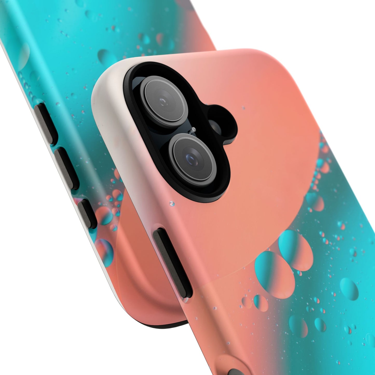 iPhone 16 series Tough Phone Case - Bubble Design for Stylish Protection