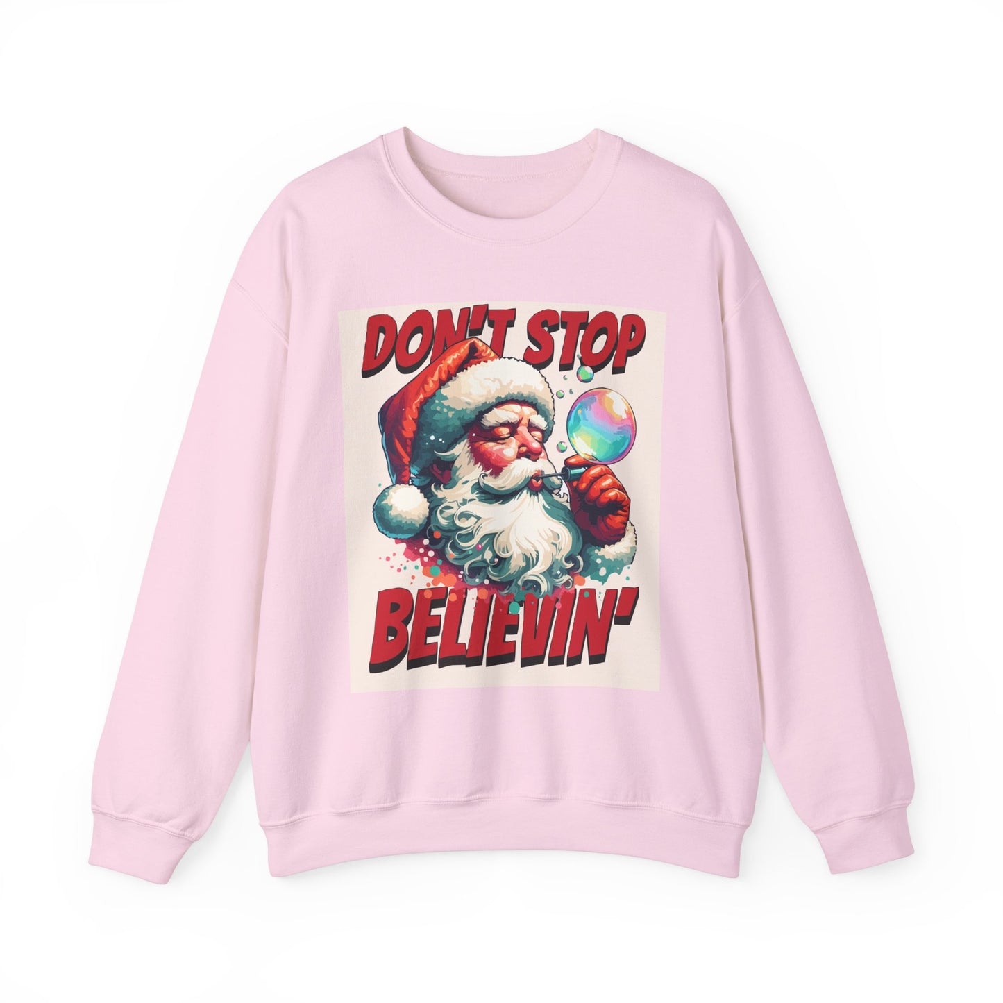Santa Claus Unisex Crewneck Sweatshirt - Perfect for Christmas Celebrations