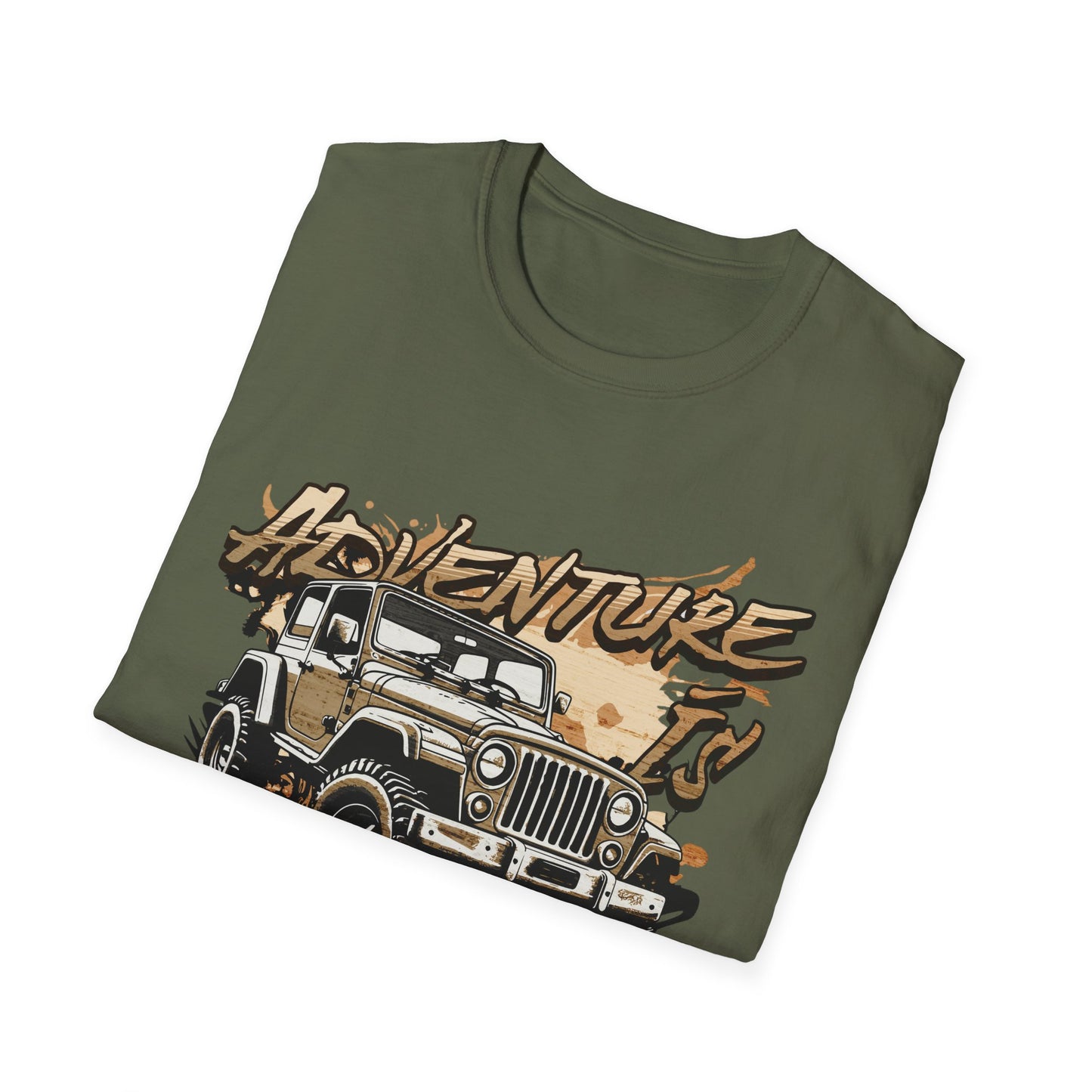 adventure Unisex Softstyle T-Shirt – Auto adventure Tee