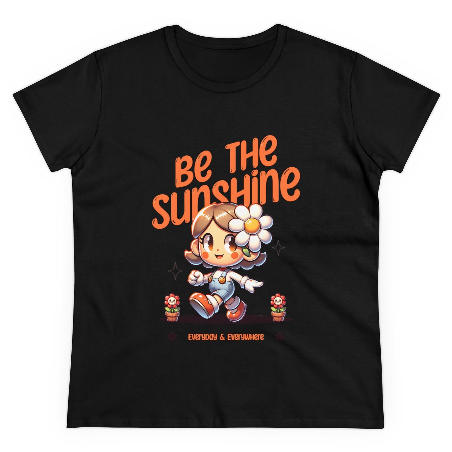 Motivation Women's Midweight Cotton Tee - Perfect for girls and women