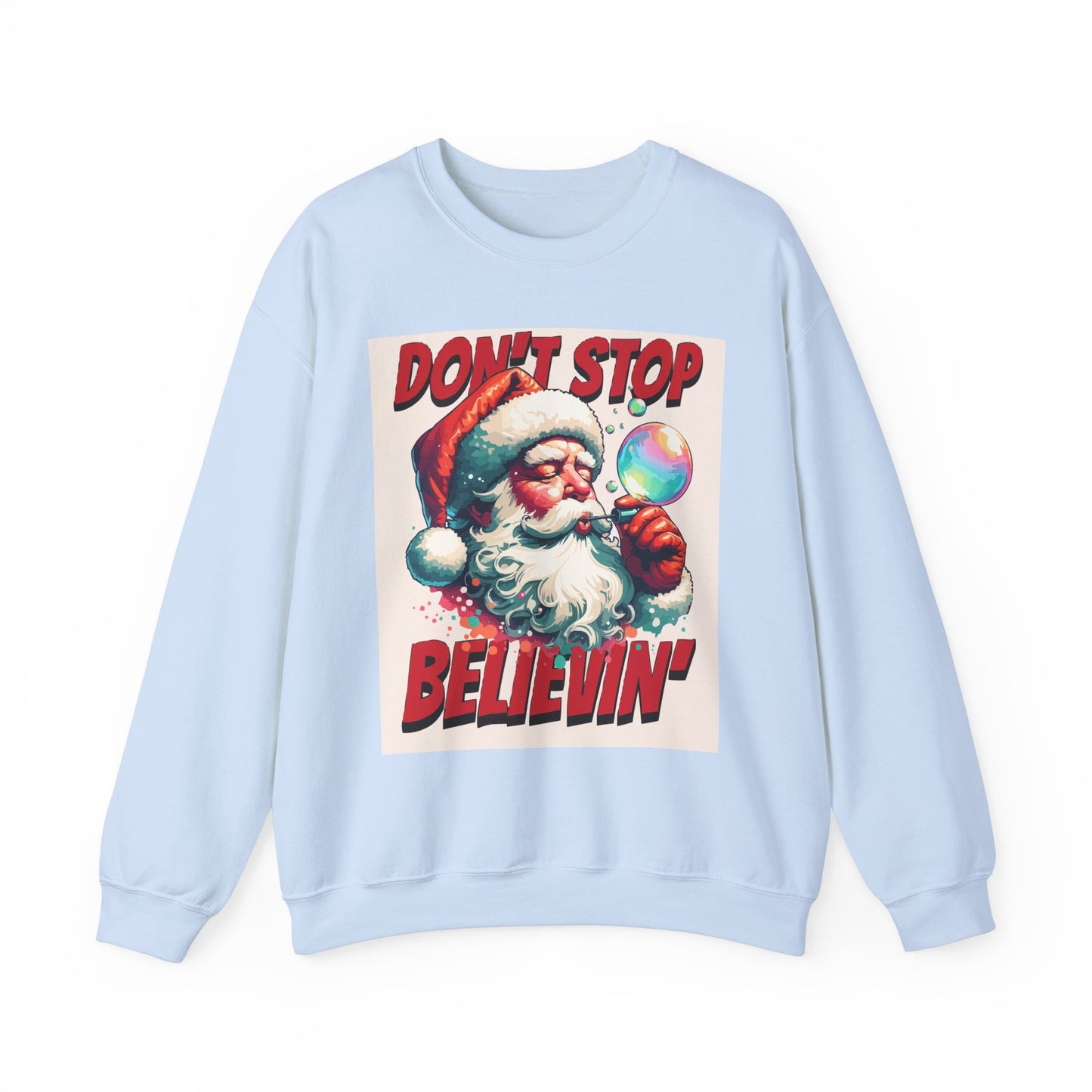 Santa Claus Unisex Crewneck Sweatshirt - Perfect for Christmas Celebrations