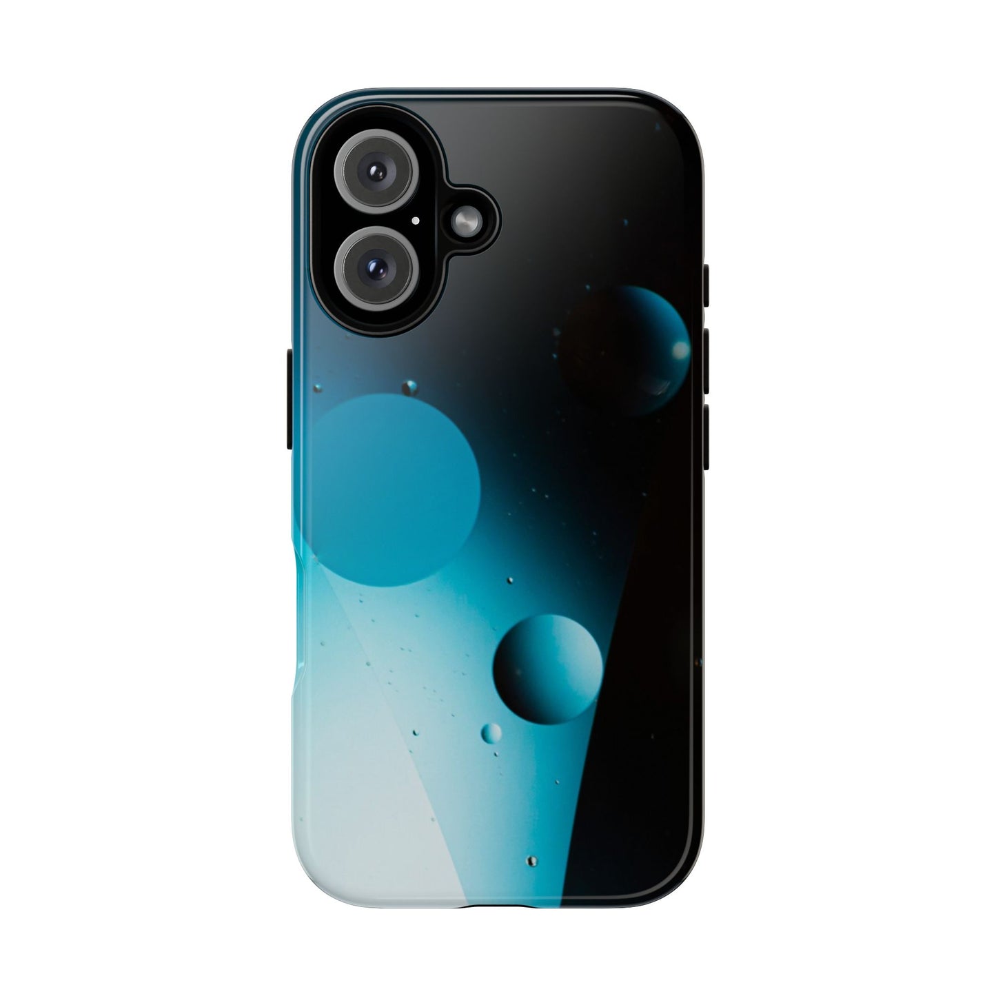 Samsung S24 series Tough Phone Cases - Blue bubbles