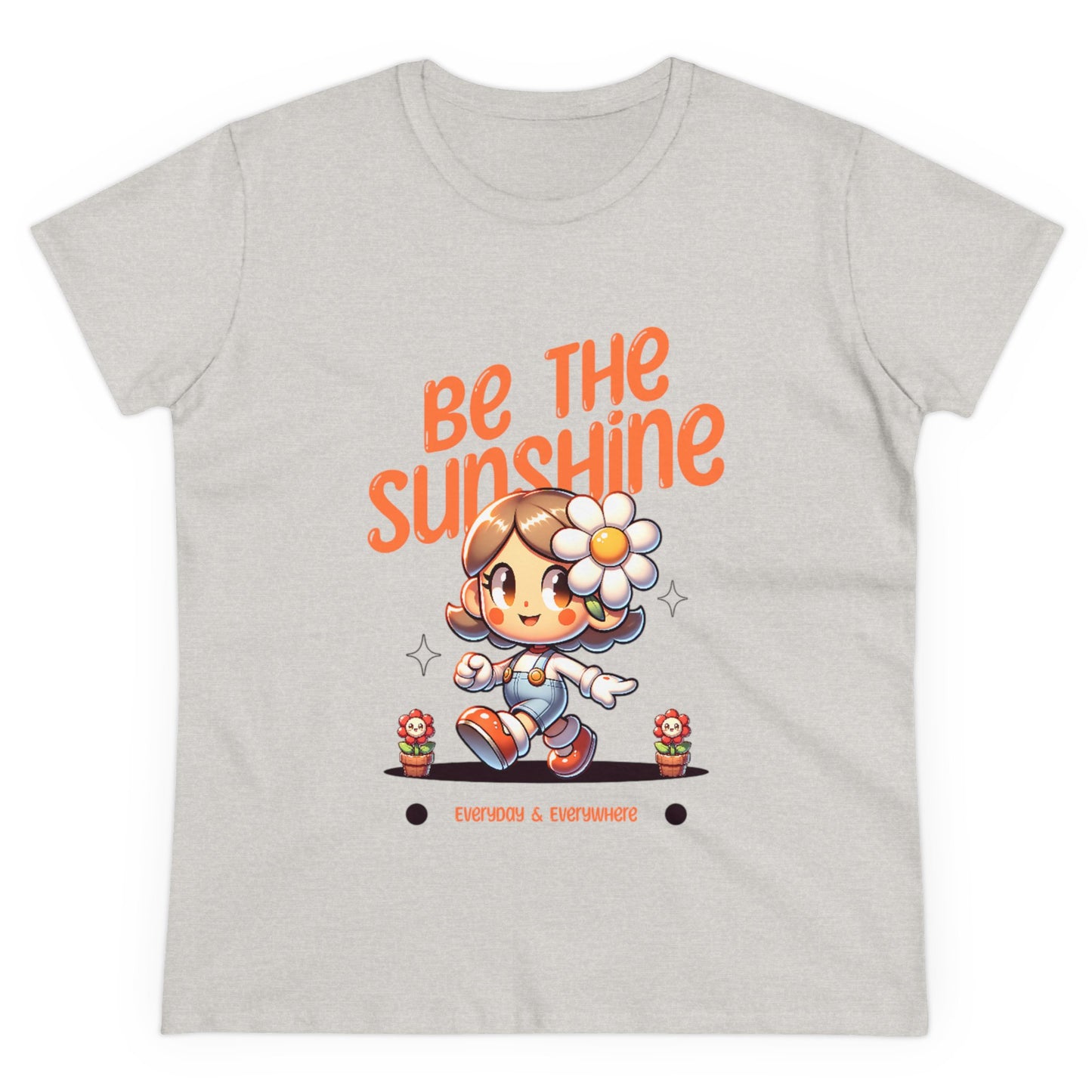 Motivation Women's Midweight Cotton Tee - Perfect for girls and women