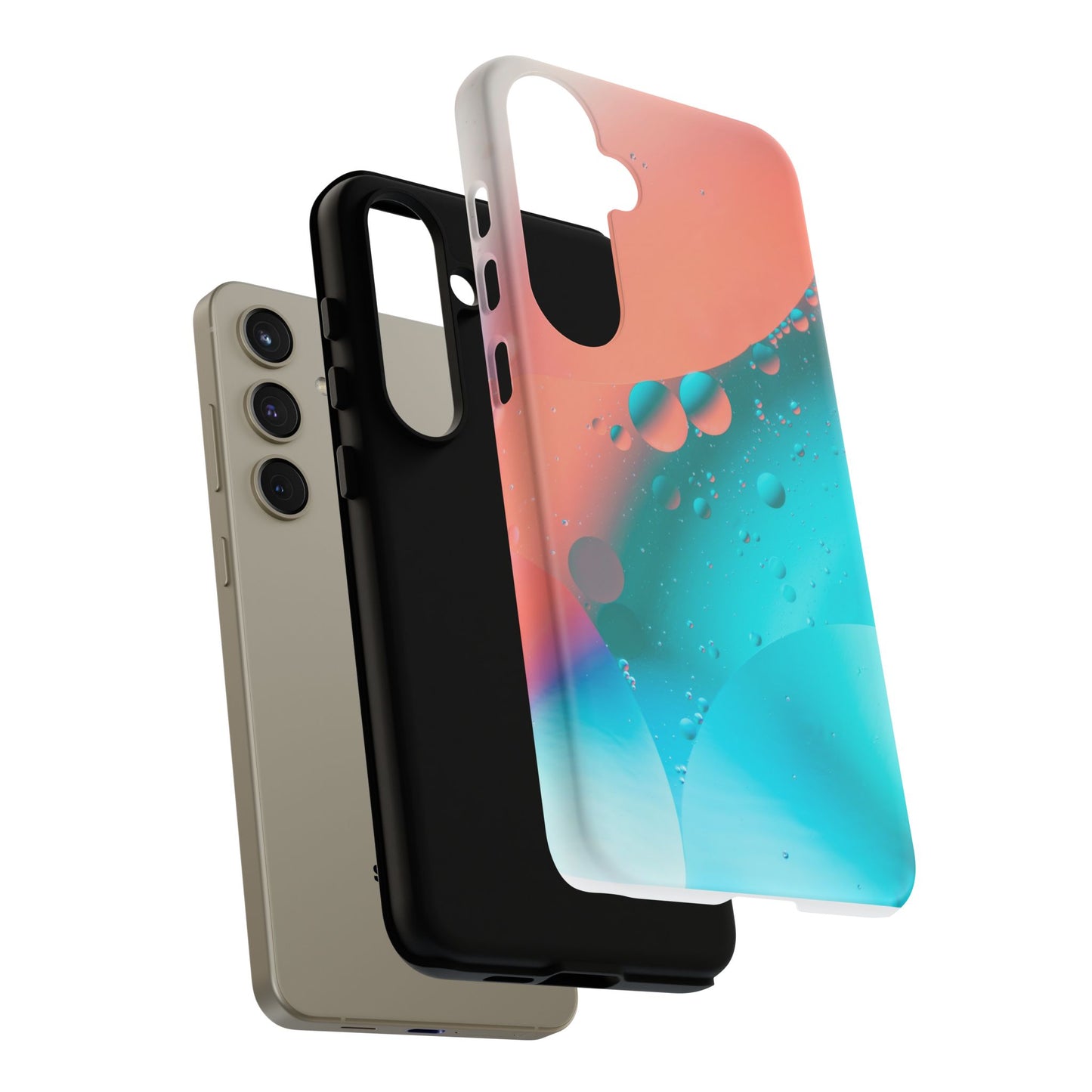 Samsung S24 series Tough Phone Cases - Watercolor Design & Trendy
