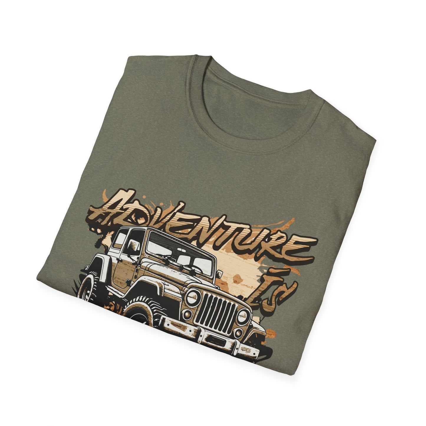 adventure Unisex Softstyle T-Shirt – Auto adventure Tee