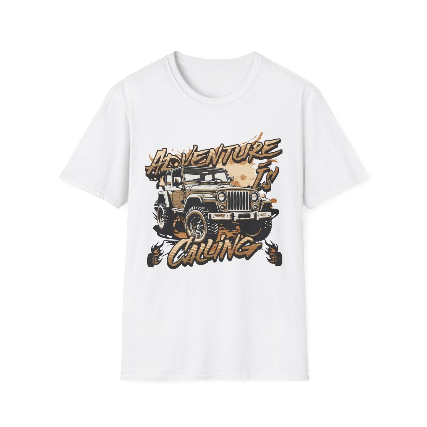 adventure Unisex Softstyle T-Shirt – Auto adventure Tee