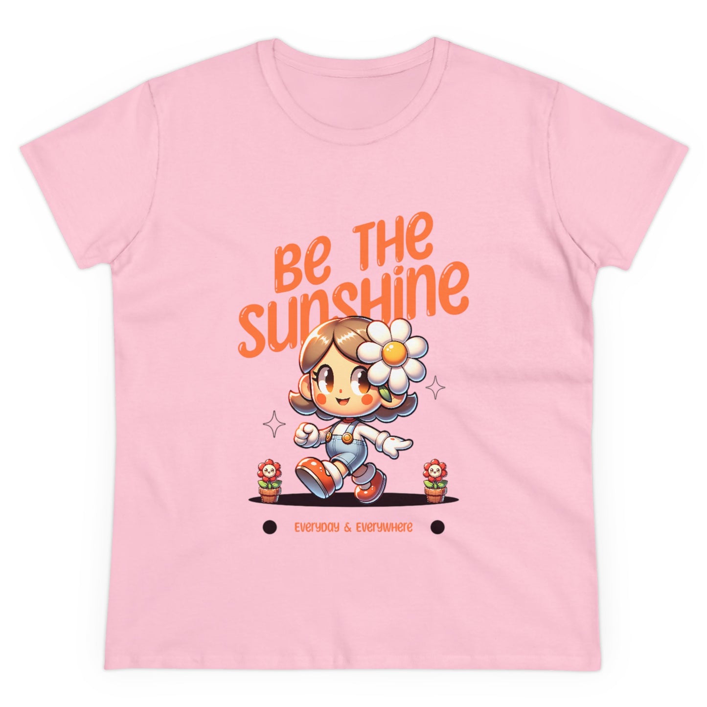 Motivation Women's Midweight Cotton Tee - Perfect for girls and women