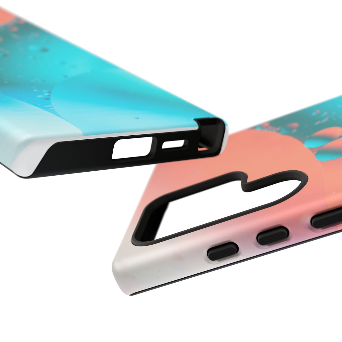 Samsung S24 series Tough Phone Cases - Watercolor Design & Trendy