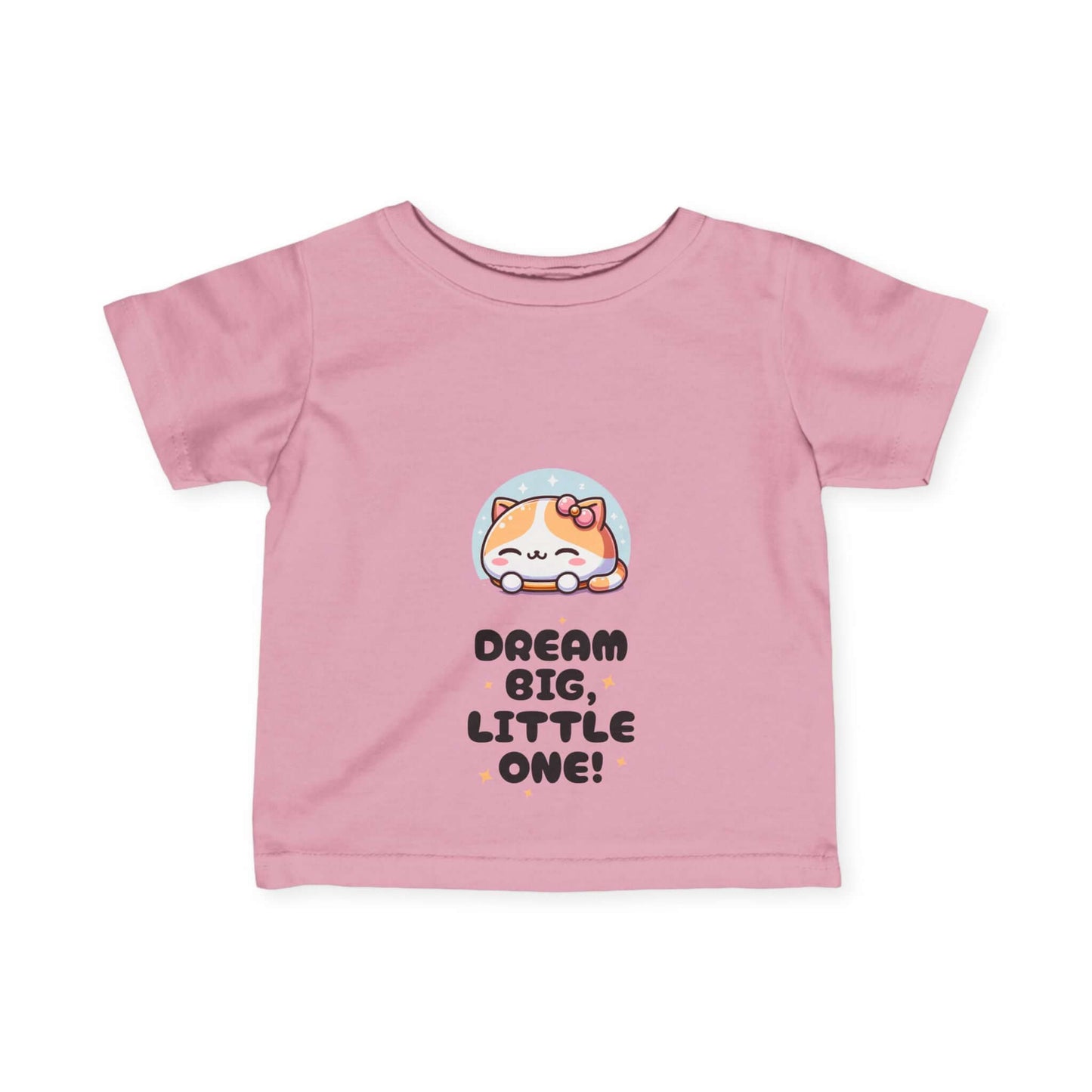 Baby Infant/Toddler Fine Jersey Tee - Dream big design for Newborns/Kids