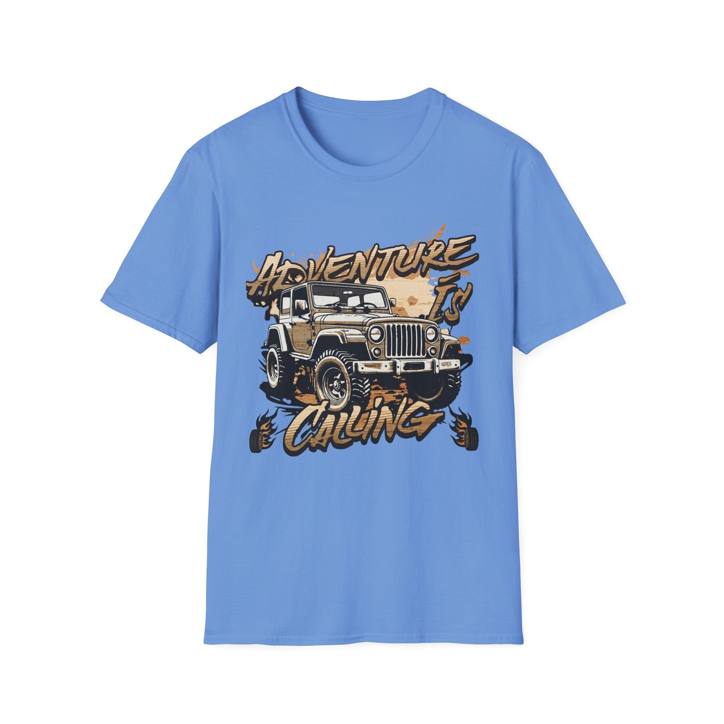 adventure Unisex Softstyle T-Shirt – Auto adventure Tee