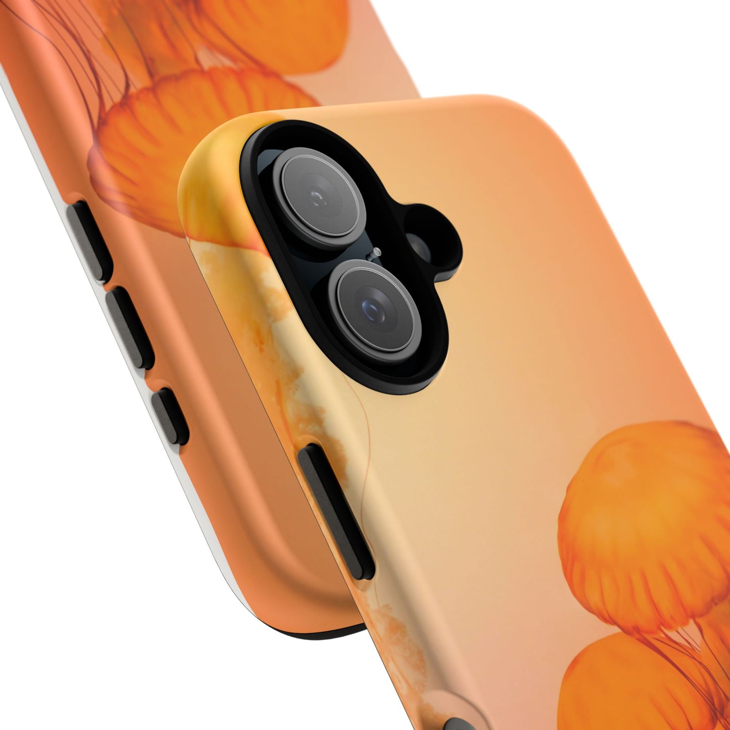 iPhone 16 series phone Case - Tough Cases with Stunning orange Design