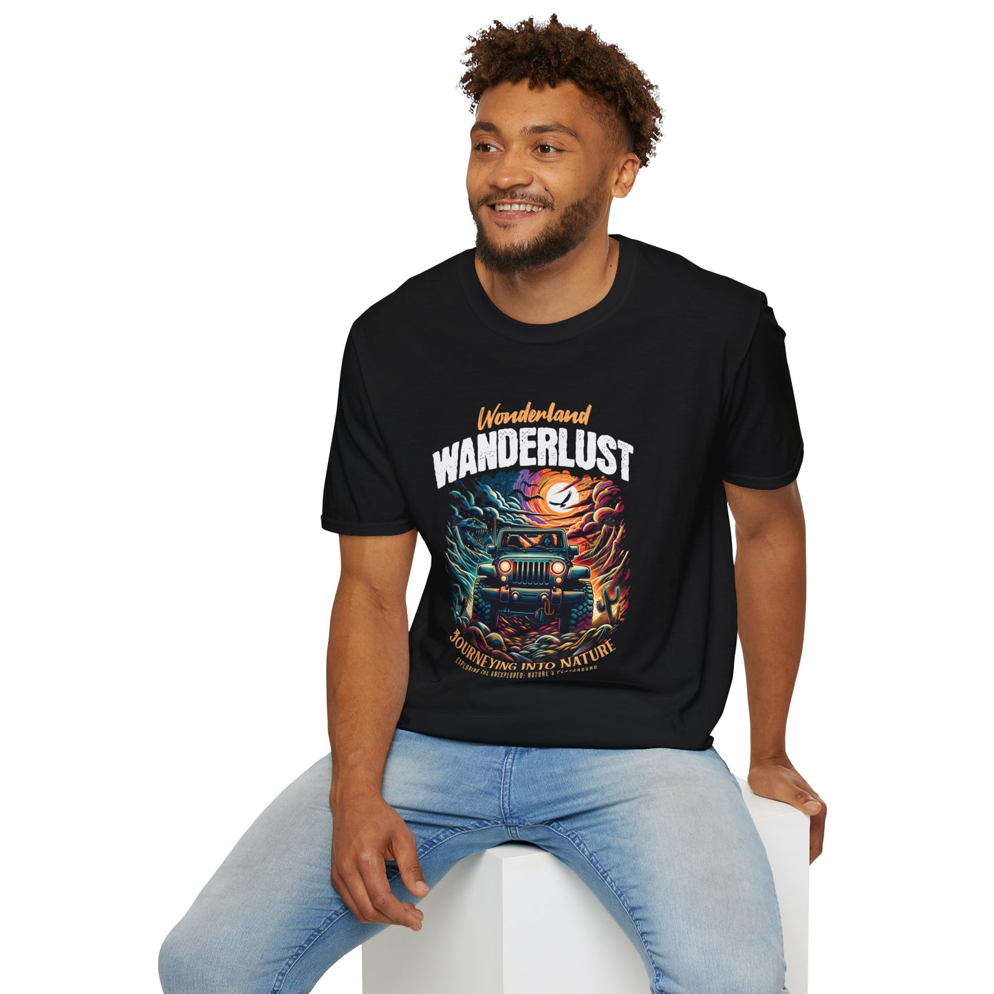 Adventure Unisex Softstyle T-Shirt – Auto adventure Tee
