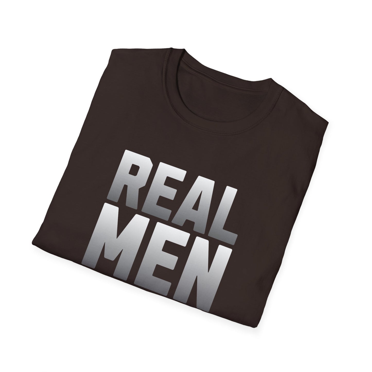 Real Men Unisex Softstyle T-Shirt – Auto adventure Tee