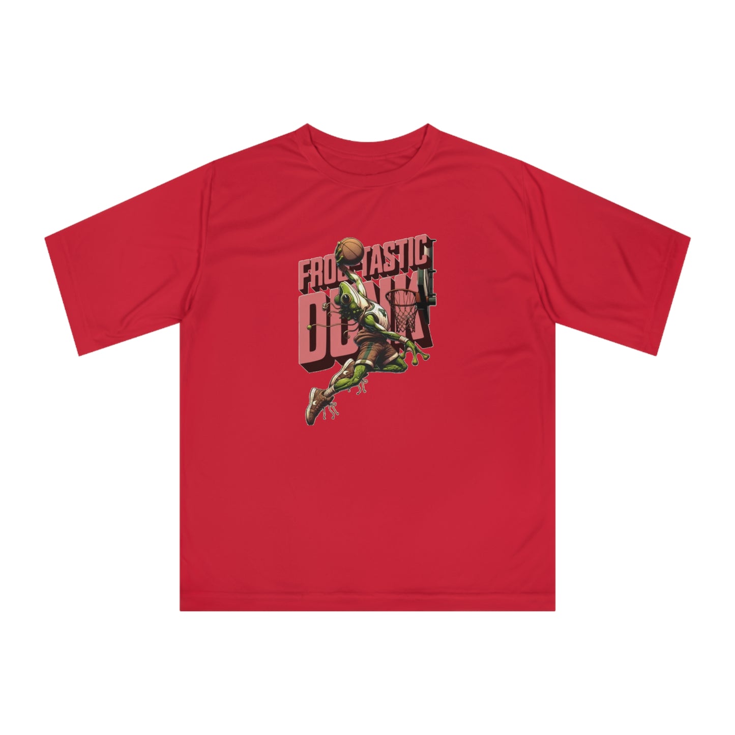 Basketball Ribbit Dunk -Performance Unisex T-Shirt for Sports Lovers