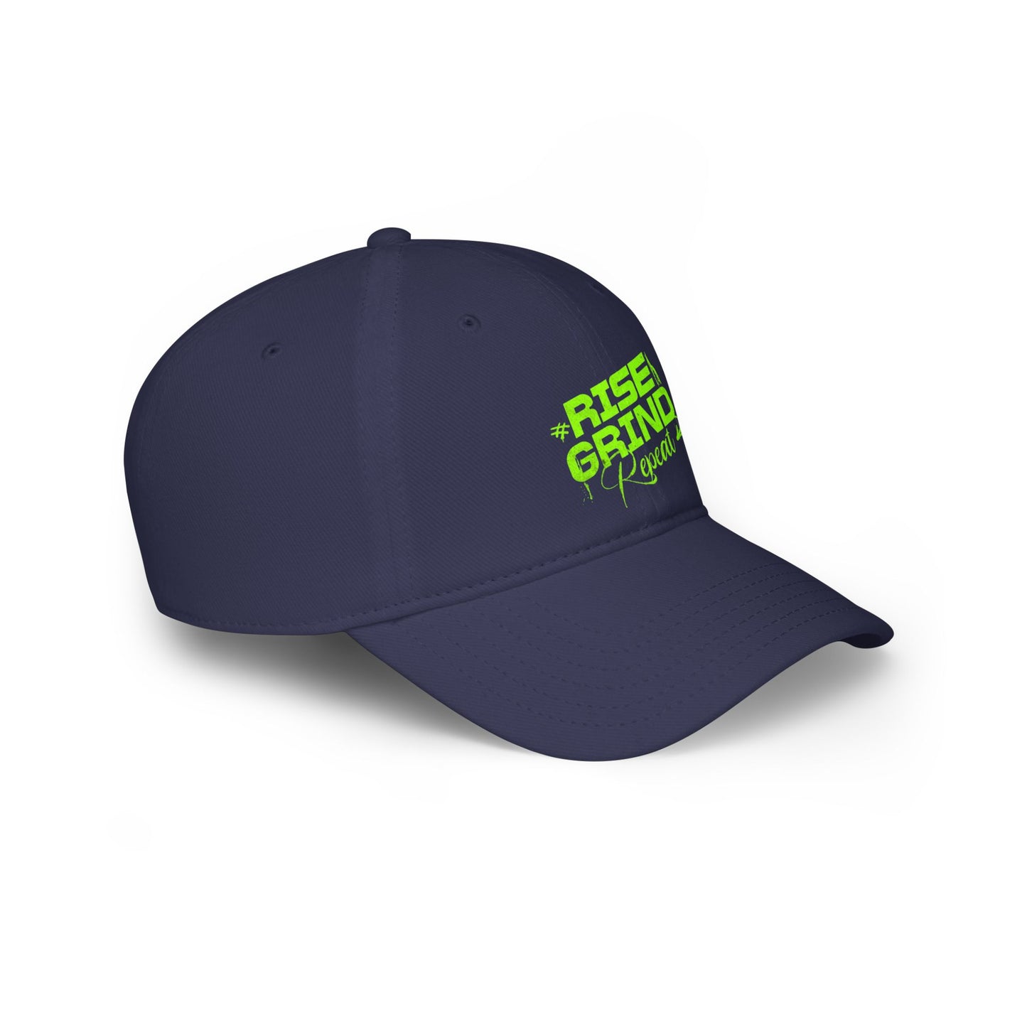 Motivation Rise and Grind Low Profile Cap - Unisex Stylish and Comfortable Hat for Sports/Gym Lovers