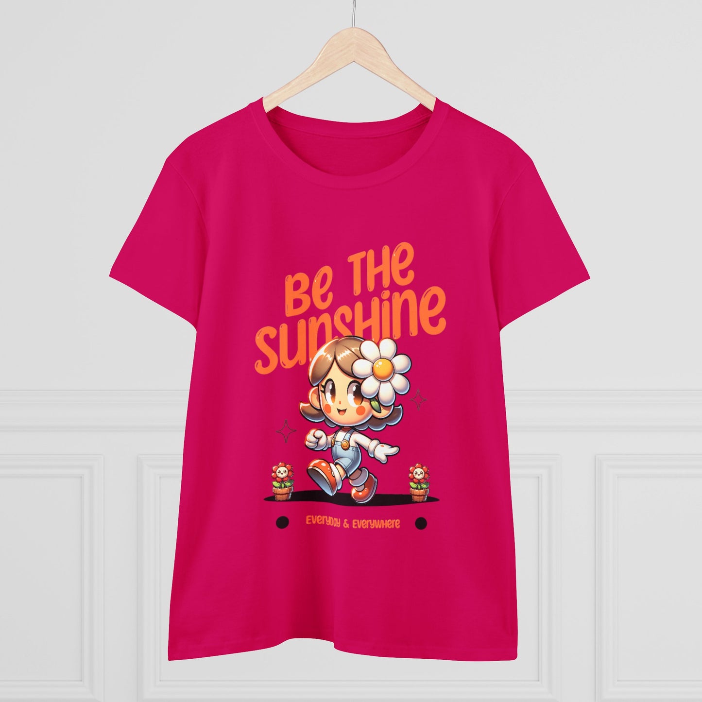 Motivation Women's Midweight Cotton Tee - Perfect for girls and women