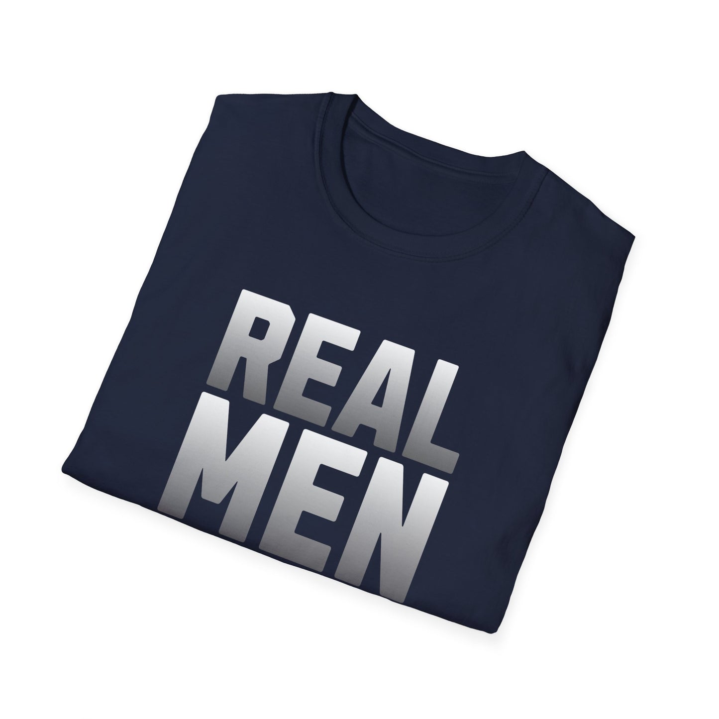 Real Men Unisex Softstyle T-Shirt – Auto adventure Tee
