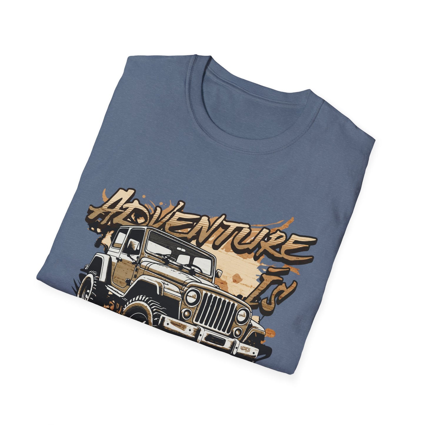 adventure Unisex Softstyle T-Shirt – Auto adventure Tee