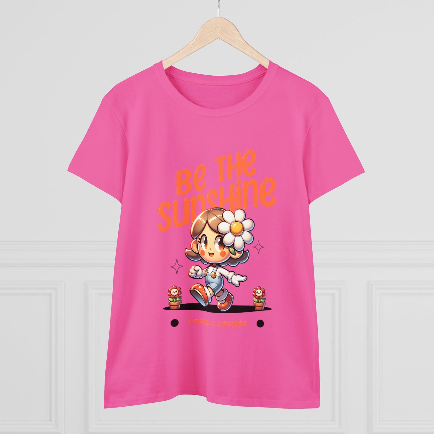 Motivation Women's Midweight Cotton Tee - Perfect for girls and women