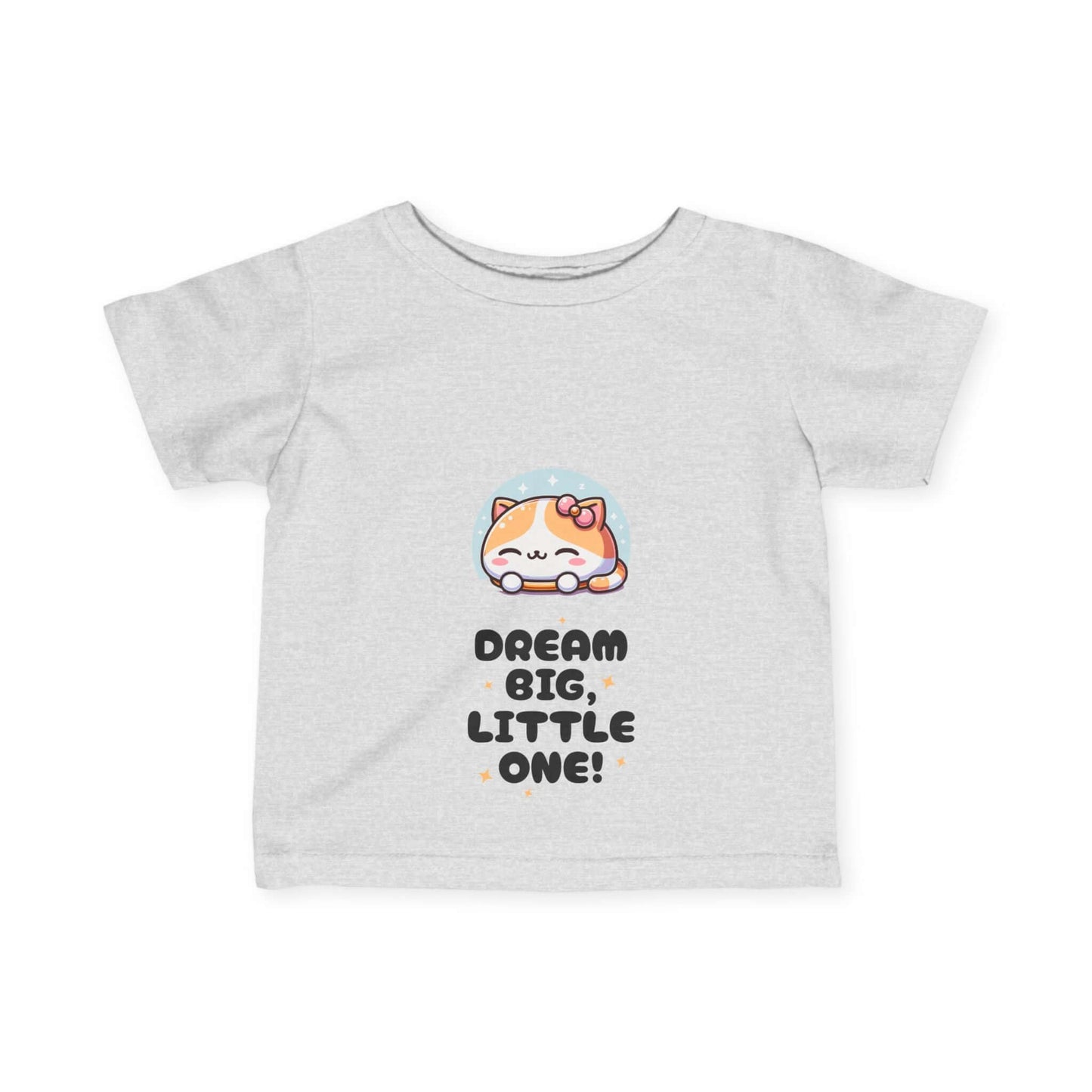 Baby Infant/Toddler Fine Jersey Tee - Dream big design for Newborns/Kids