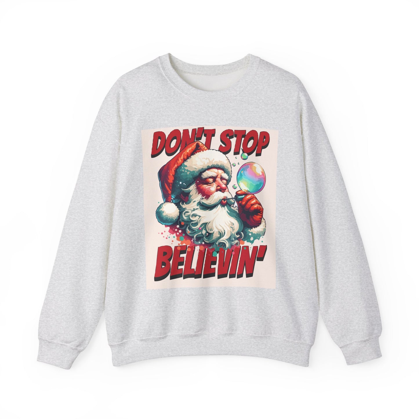 Santa Claus Unisex Crewneck Sweatshirt - Perfect for Christmas Celebrations