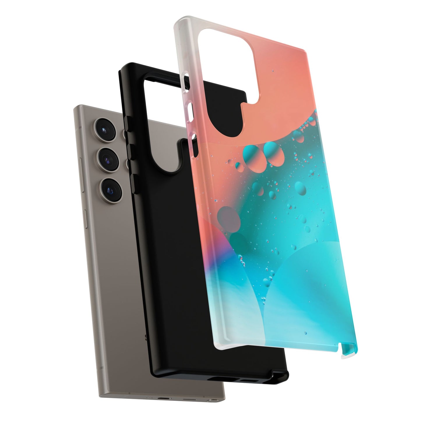 Samsung S24 series Tough Phone Cases - Watercolor Design & Trendy