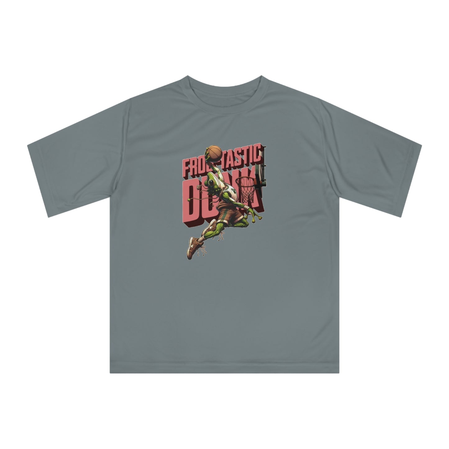 Basketball Ribbit Dunk -Performance Unisex T-Shirt for Sports Lovers
