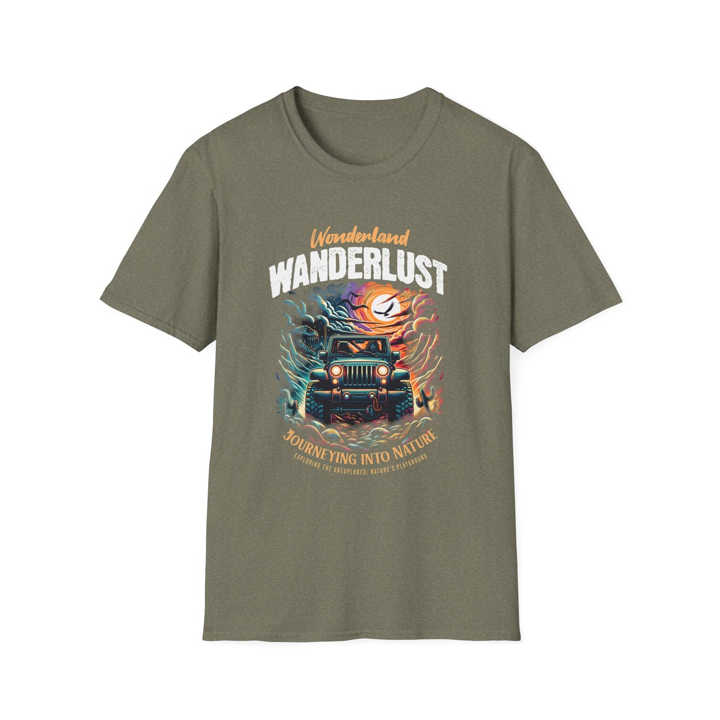 Adventure Unisex Softstyle T-Shirt – Auto adventure Tee