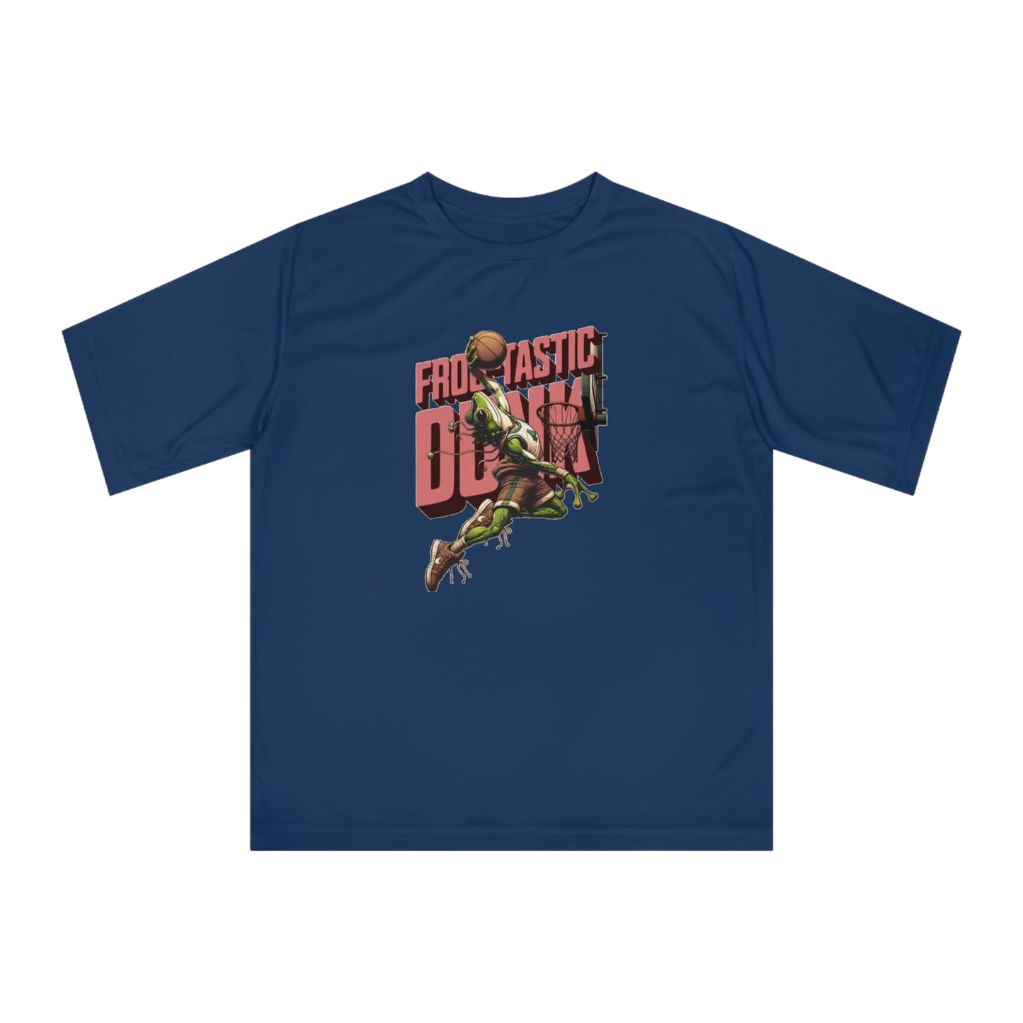 Basketball Ribbit Dunk -Performance Unisex T-Shirt for Sports Lovers