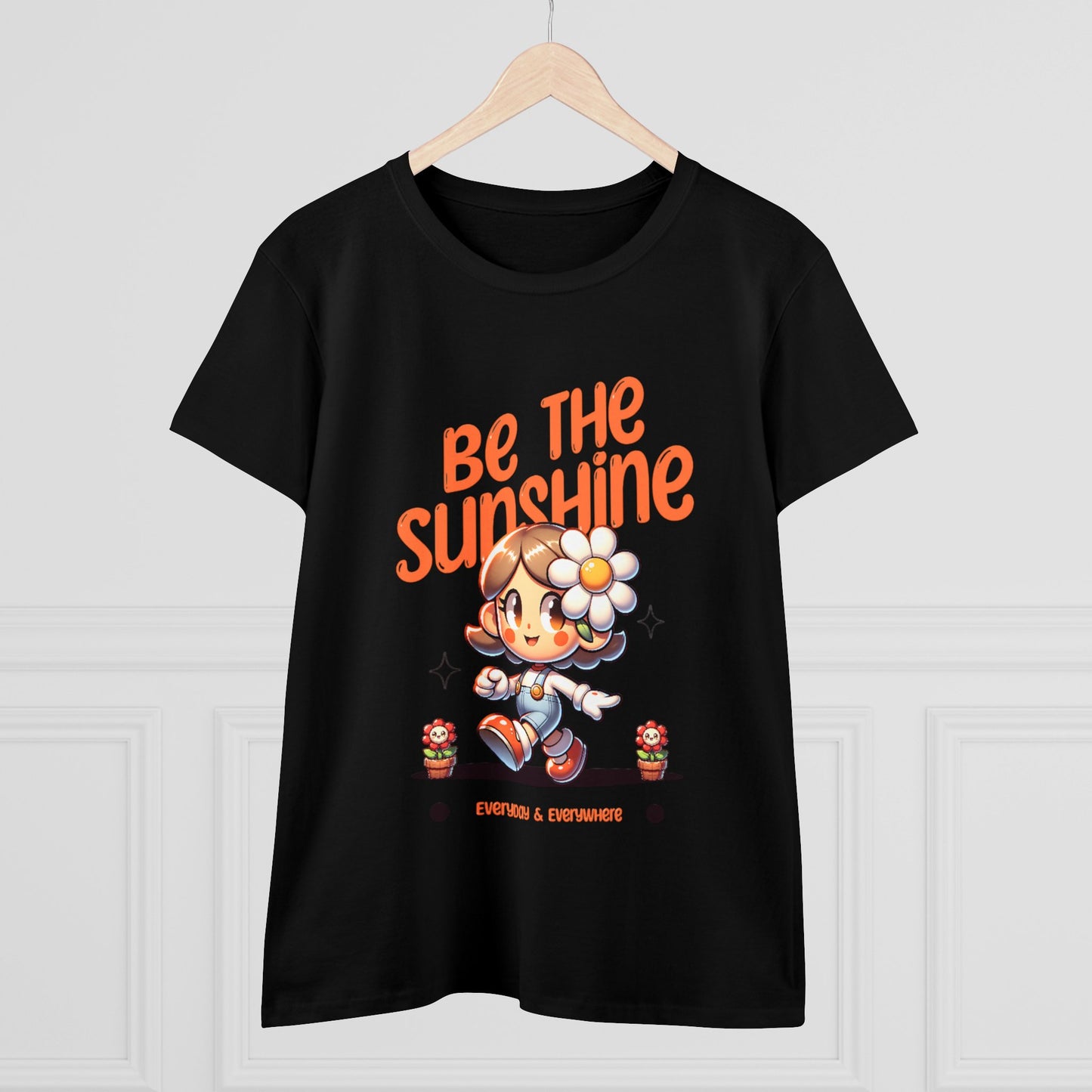 Motivation Women's Midweight Cotton Tee - Perfect for girls and women