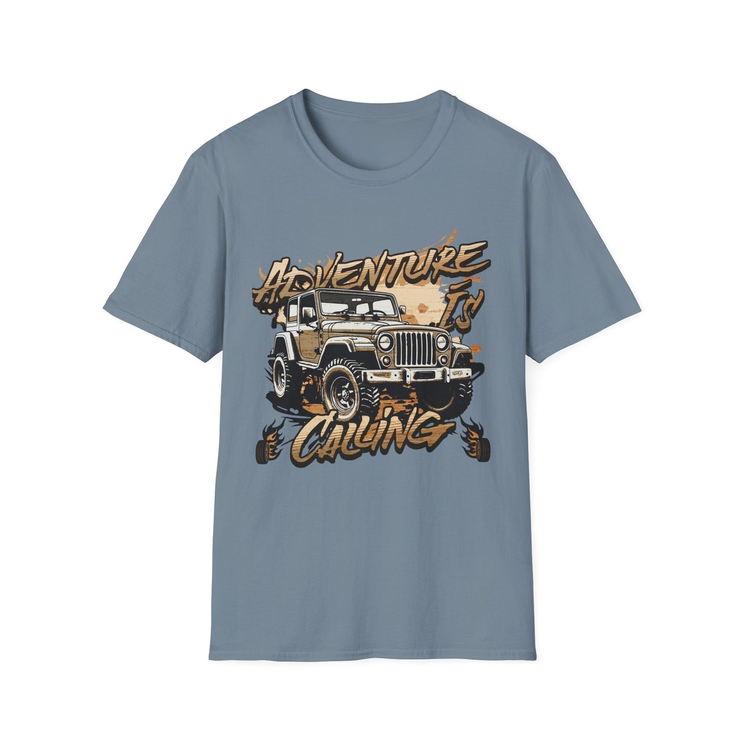 adventure Unisex Softstyle T-Shirt – Auto adventure Tee