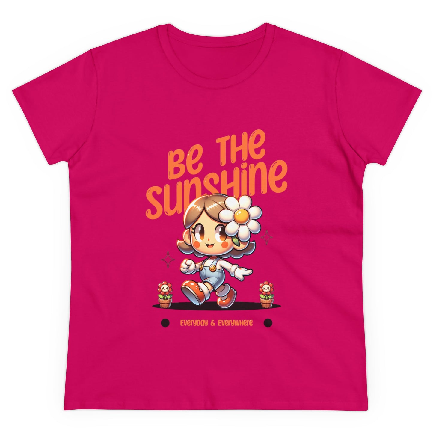 Motivation Women's Midweight Cotton Tee - Perfect for girls and women