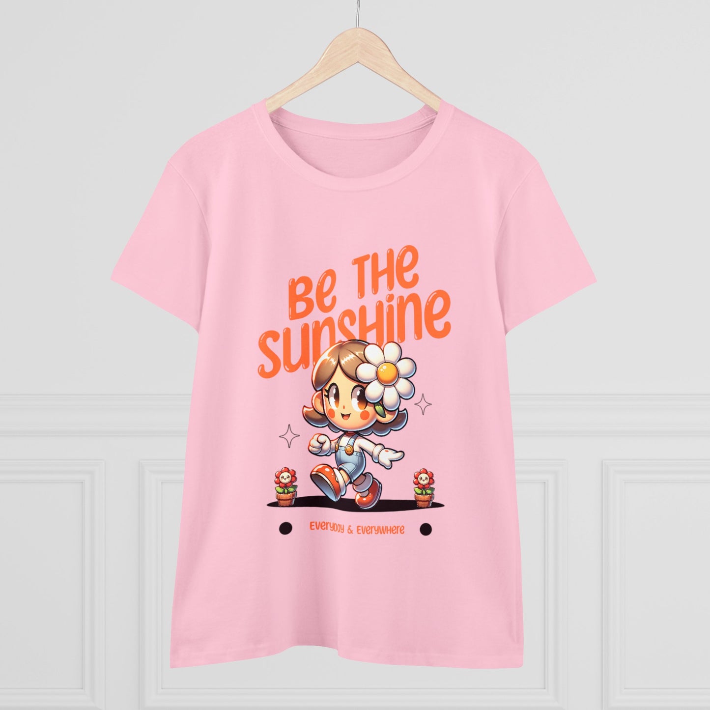 Motivation Women's Midweight Cotton Tee - Perfect for girls and women
