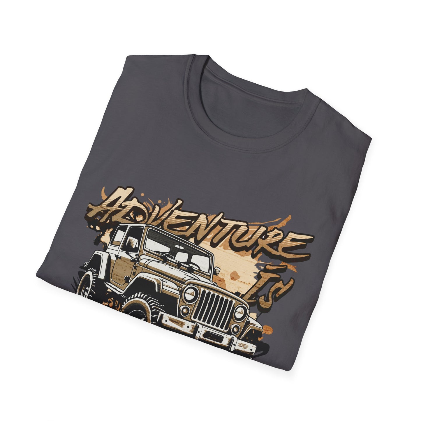 adventure Unisex Softstyle T-Shirt – Auto adventure Tee
