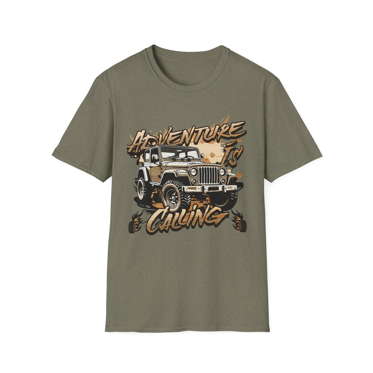 adventure Unisex Softstyle T-Shirt – Auto adventure Tee
