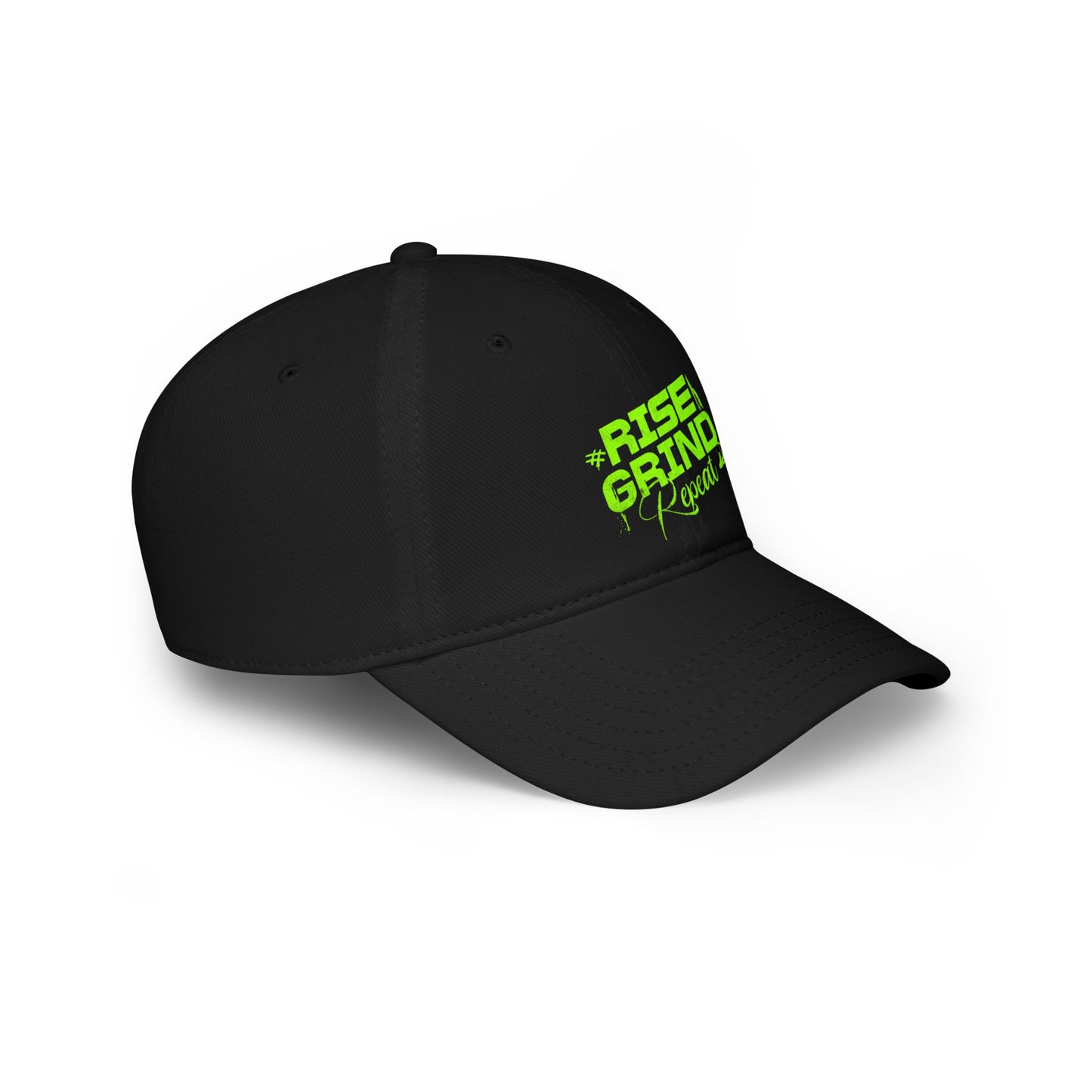 Motivation Rise and Grind Low Profile Cap - Unisex Stylish and Comfortable Hat for Sports/Gym Lovers