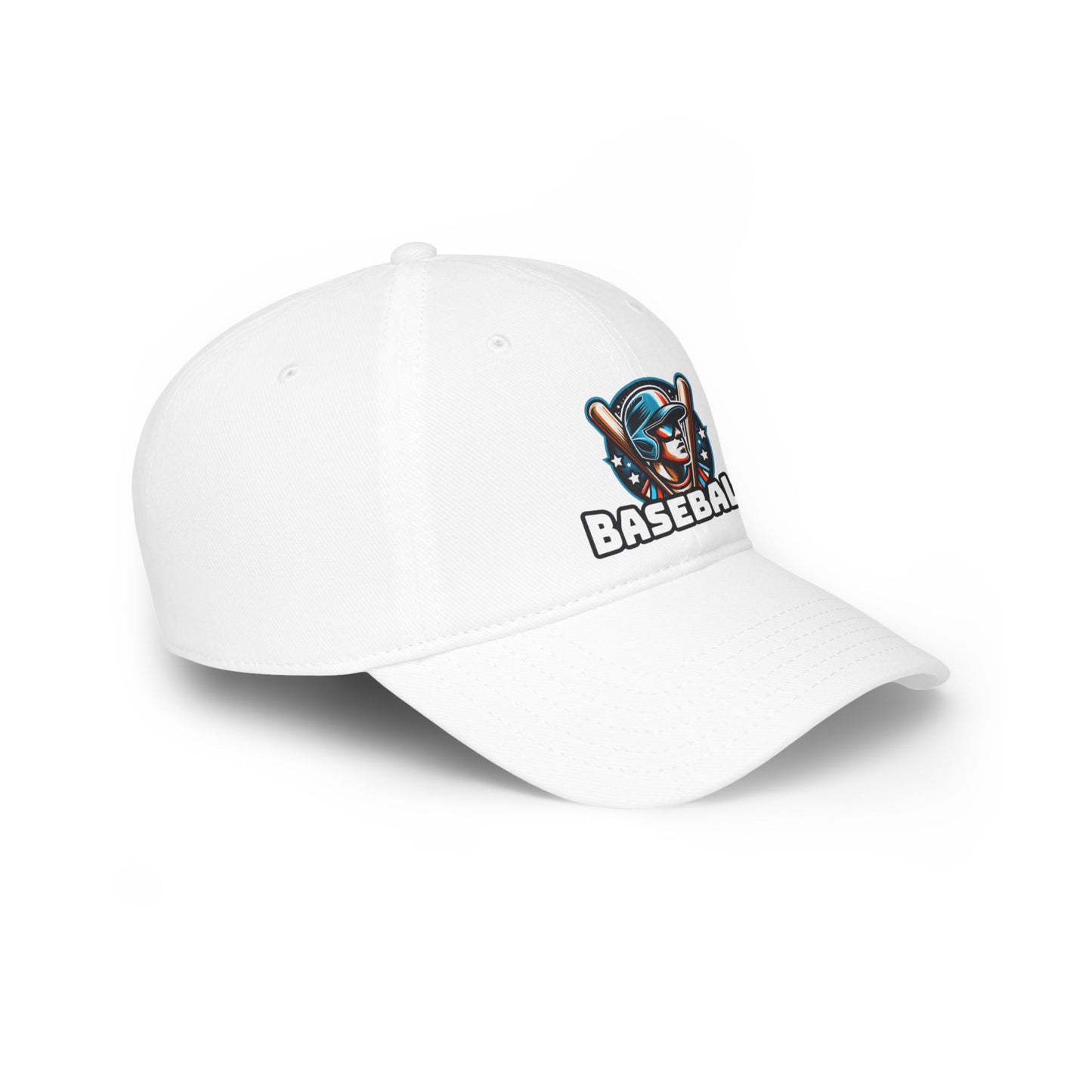 Baseball Fan Low Profile Cap - Unisex Stylish and Comfortable Hat for Sports Lovers