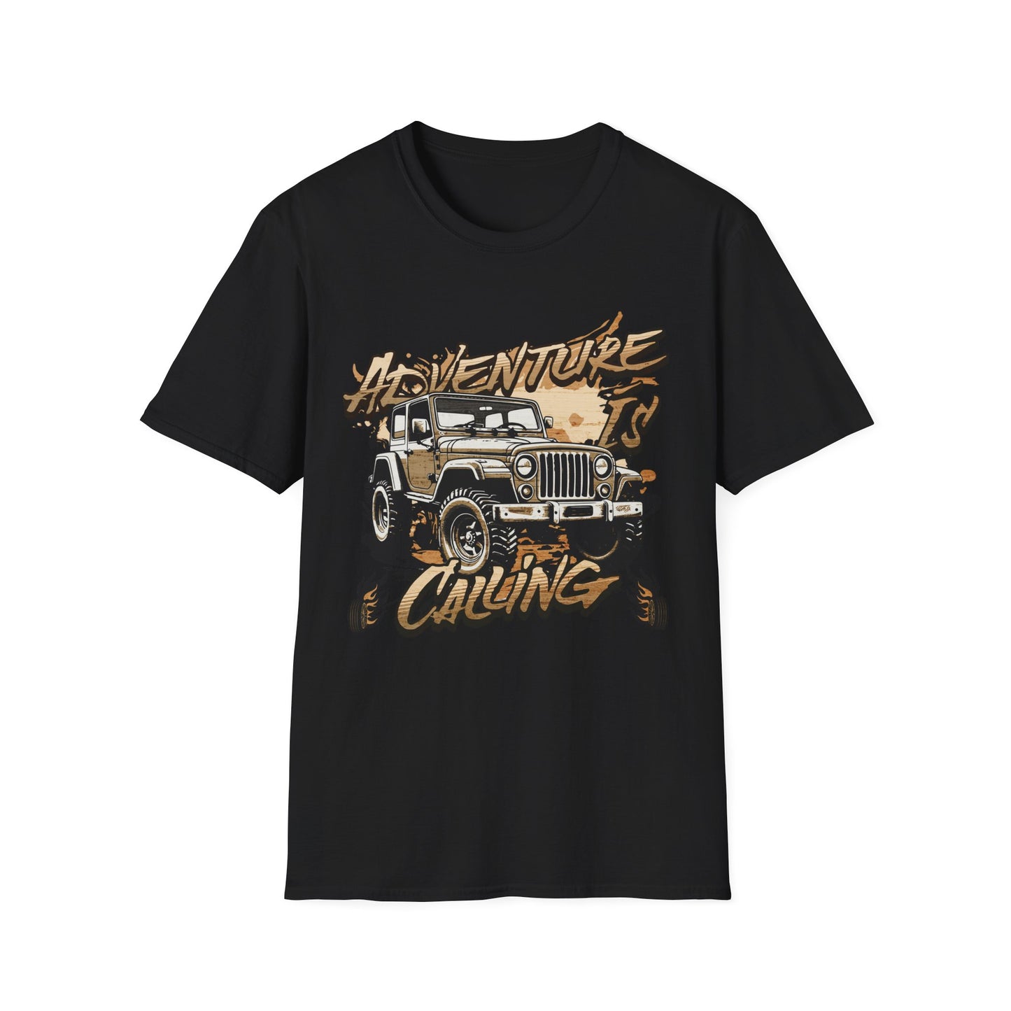 adventure Unisex Softstyle T-Shirt – Auto adventure Tee