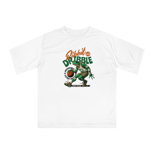 Basketball Ribbit Dribble Performance -UnisexT-Shirt for Sports Lovers