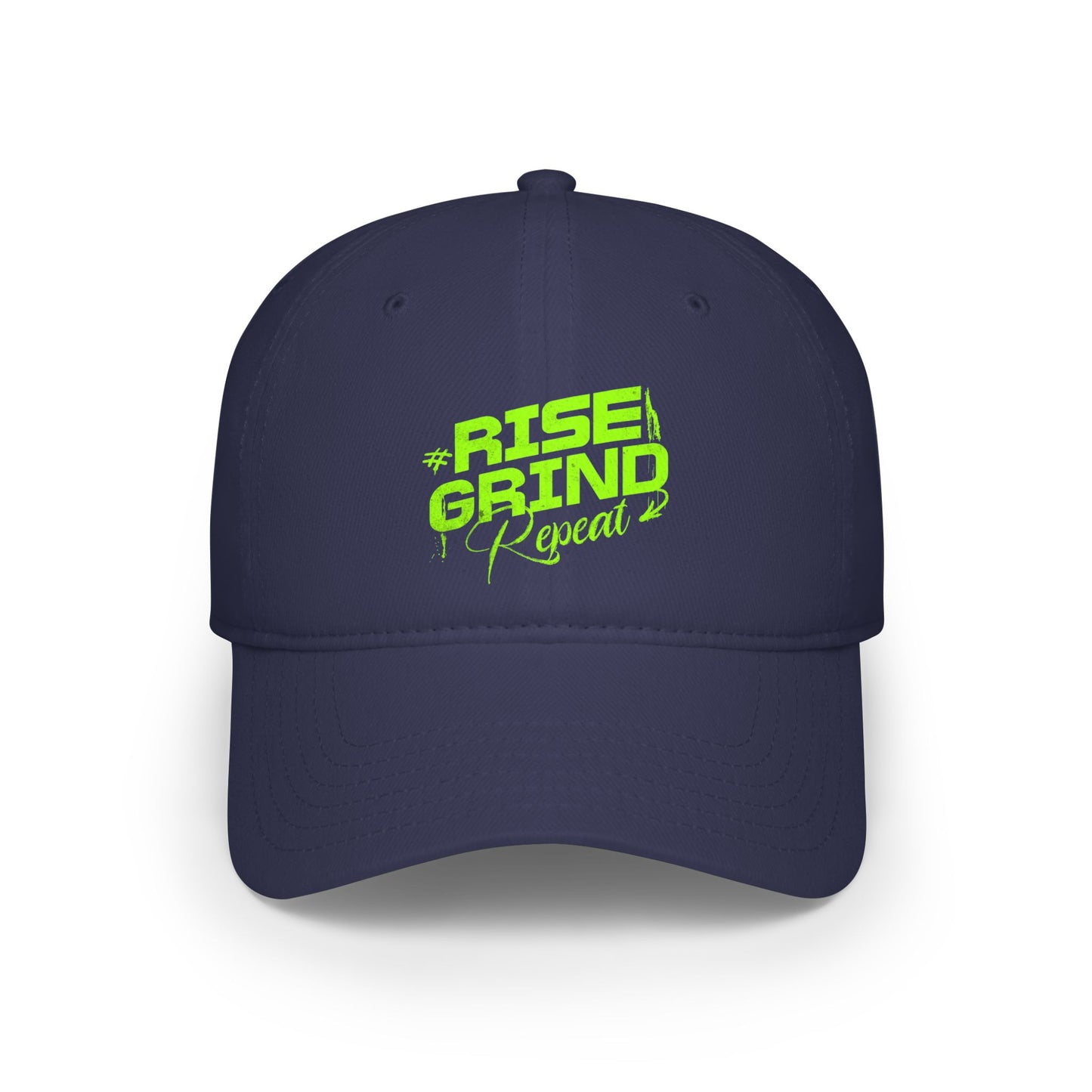 Motivation  Rise and Grind  Low Profile Cap - Unisex Stylish and Comfortable Hat for Sports/Gym Lovers